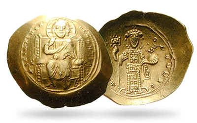 Monnaie byzantine en Or 